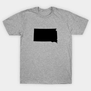 Black South Dakota T-Shirt